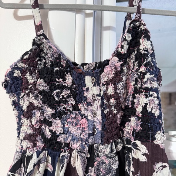 FREE PEOPLE Melrose Jumpsuit Midnight Garden Combo - Picture 8 of 10